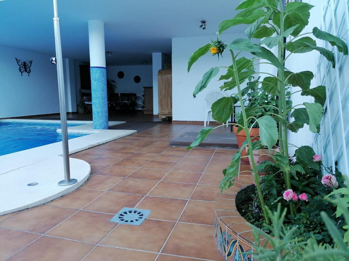 Casa Quercus Con Piscina Privada Appartement Cortes de la Frontera Buitenkant foto